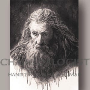 Gandalf Art Print Poster