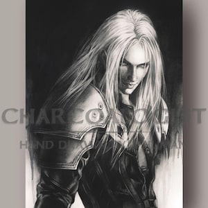 Sephiroth Art Print Poster