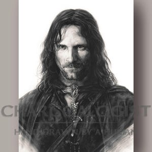 Aragorn Art Print Poster