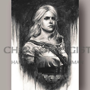 Ciri - The Witcher - Art Print Poster