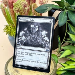 Blossoming Calm Sketch Variant Artist Proof Card