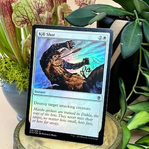 Kill Shot Foil Artist Proof Card
