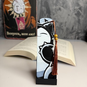3D Bookmark: Sleeping Obstacle on the Kanto Road - Giant Gluttonous 3D Print Bookmark - Geek Reading Accessory for Eternal Sleep