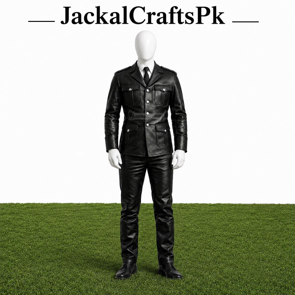 Leather German Uniform - Etsy