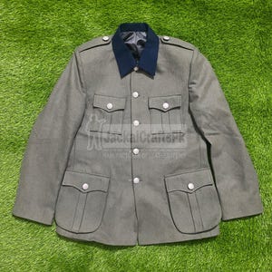 Handmade Wool Military Uniform: Vintage Style Reenactment Costume