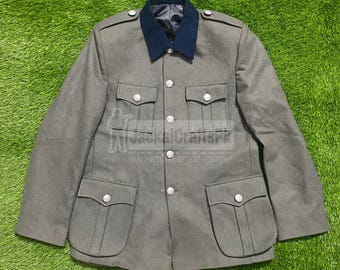 Handmade Wool Military Uniform: Vintage Style Reenactment Costume