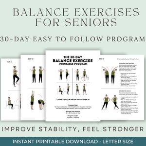 Gleichgewichts-Übungsplan für Senioren über 60, Trainingsplan zur Sturzverhütung