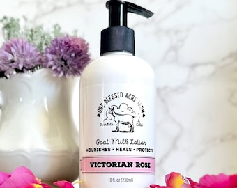 Rose Goat Milk Lotion Rose Hand Cream Rose Body Lotion Travel Size Lotion Multi Pack Lotion Dry Skin Lotion Bulk 2 Ounce Lotion Gift For Mom