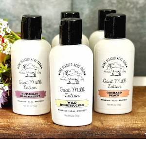 Bulk Goat Milk Lotion Hand Cream Bulk Hand Lotion 2 Ounce Travel Size Hand Cream For Dry Hands Wholesale Lotion Party Favor Lotion Mini Gift