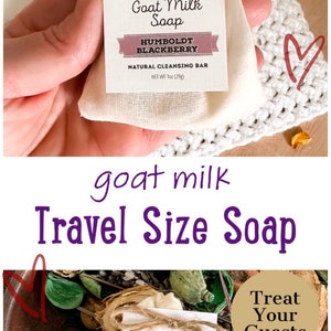 Holiday Guest Soap Stocking Stuffer Gift For Christmas Gift Guest Toiletries For Travel Friendly Soap Guest Size Soap For Holiday Gift Ideas image 10