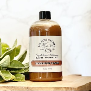 Goat Milk Tallow Liquid Hand Soap Liquid Goat Milk Soap Tallow Body Wash Refill Liquid Soap Handsoap Refill Soap Dry Skin Handsoap Liquid
