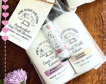 Valentine Day Lotion Gift Set Under 15 Skincare Gift For Her Bath and Body Gift Travel Size Hand Lotion Set Scented Lotion Sweetheart Gift