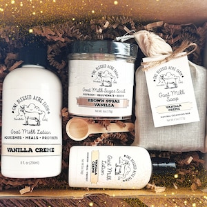 Vanillezeeplotionset vakantiecadeau Vanille huidverzorgingsgeschenkdoos Lotioncadeauset voor gevoelige huid Vanillegeur bad en lichaam Cadeau voor haar