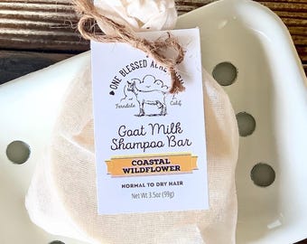 Goat Milk Shampoo Bar Soap Goat Milk Natural Shampoo Orange Soap Zero Waste Shampoo Dry Hair Shampoo Herbal Shampoo Soap Gift Set For Her