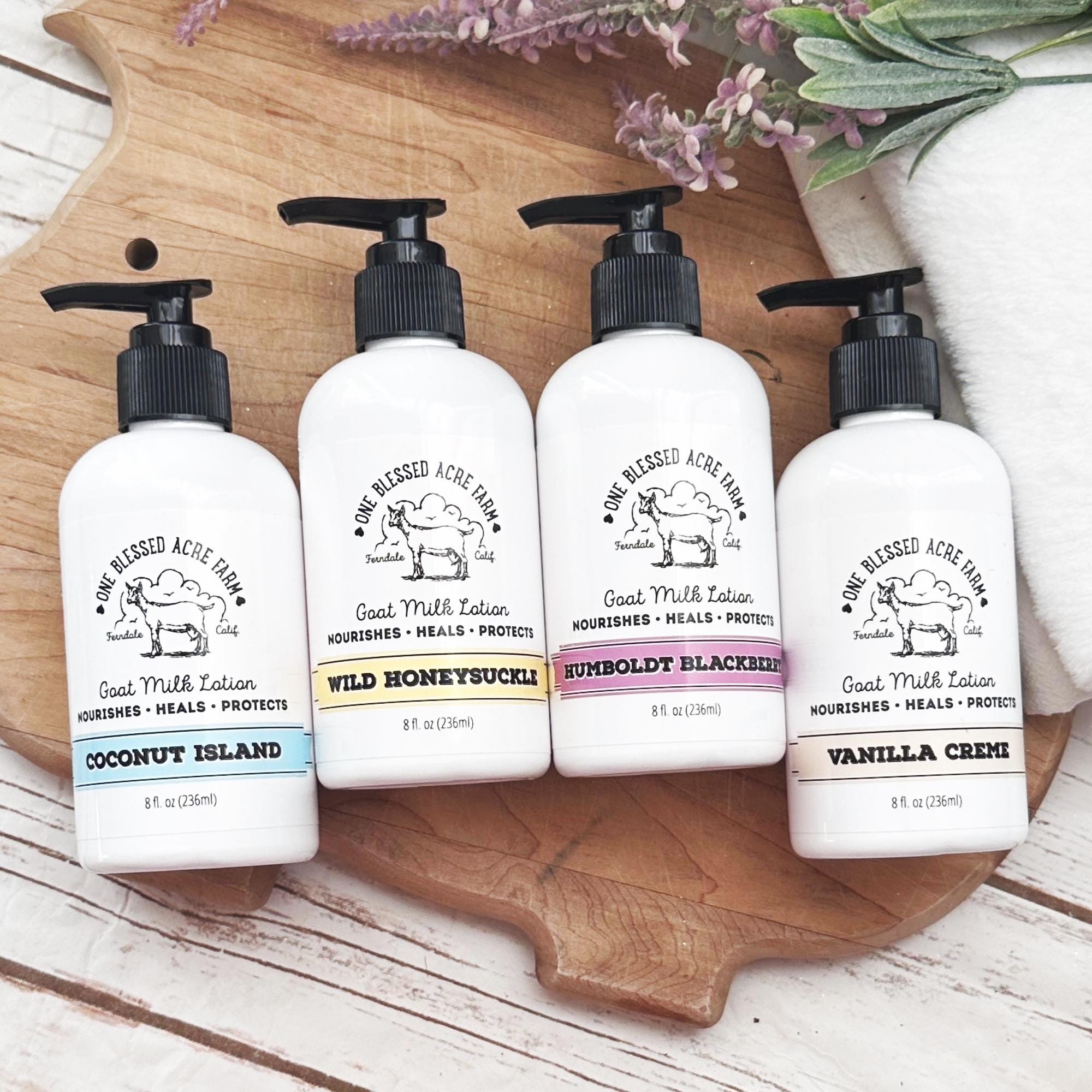 Caring Milk Lotion Cream セット Goat Milk Lotion Hand Cream Gift for Mom Goat Milk Body