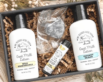 Birthday Gift For Women Under 25 Goat Milk Lotion Gift Ideas For Her Birthday Self Care Set Lotion 50th Birthday Last Minute Gift Fast Ship