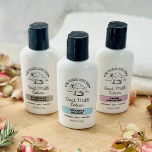 Bulk Goat Milk Lotion Hand Cream Bulk Hand Lotion 2 Ounce Travel Size Hand Cream For Dry Hands Wholesale Lotion Party Favor Lotion Mini Gift