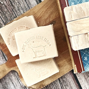 Fragrance Free Goat Milk Soap For Women Unscented Goat Milk Bar Soap Fragrance Free Pure Soap Without Scent For Men Body Soap Gift No Scent