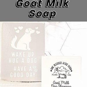 Dog Shampoo Bar Goat Milk Soap For Dog Shampoo Soap Pet Shampoo Flea Treatment Shampoo Bar For Sensitive Skin Pet Soap Gift For Dog Mom Gift image 10