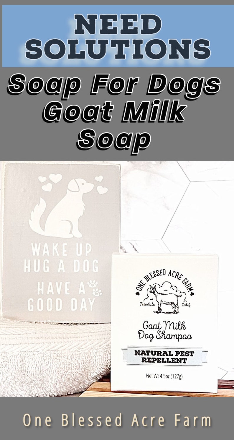 Dog Shampoo Bar Goat Milk Soap For Dog Shampoo Soap Pet Shampoo Flea Treatment Shampoo Bar For Sensitive Skin Pet Soap Gift For Dog Mom Gift image 10