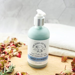 Facial Cleanser For Women Over 30 Beginner Skincare Deep Pore Cleanse Daily Face Wash Makeup Remover Goat Milk Face Cleanser Self Care Gift