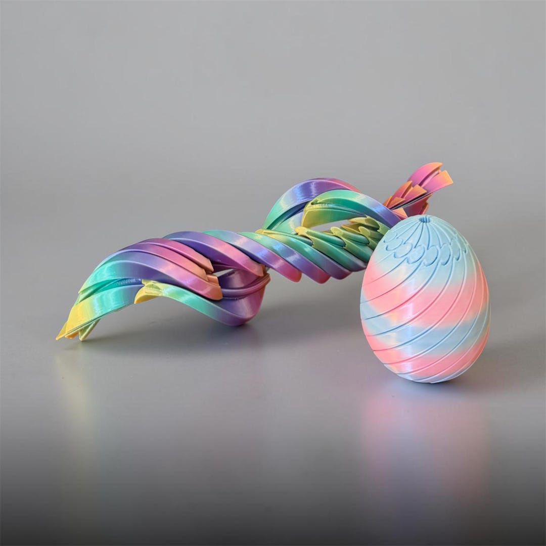 Satisfying Spiral Fidget – 3D Printed Mystery Colored Sensory Toy - Etsy