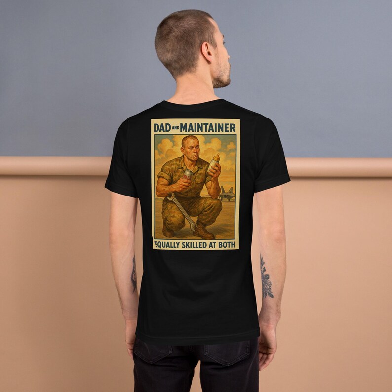 Dad and Maintainer Baby Bottle T-shirt