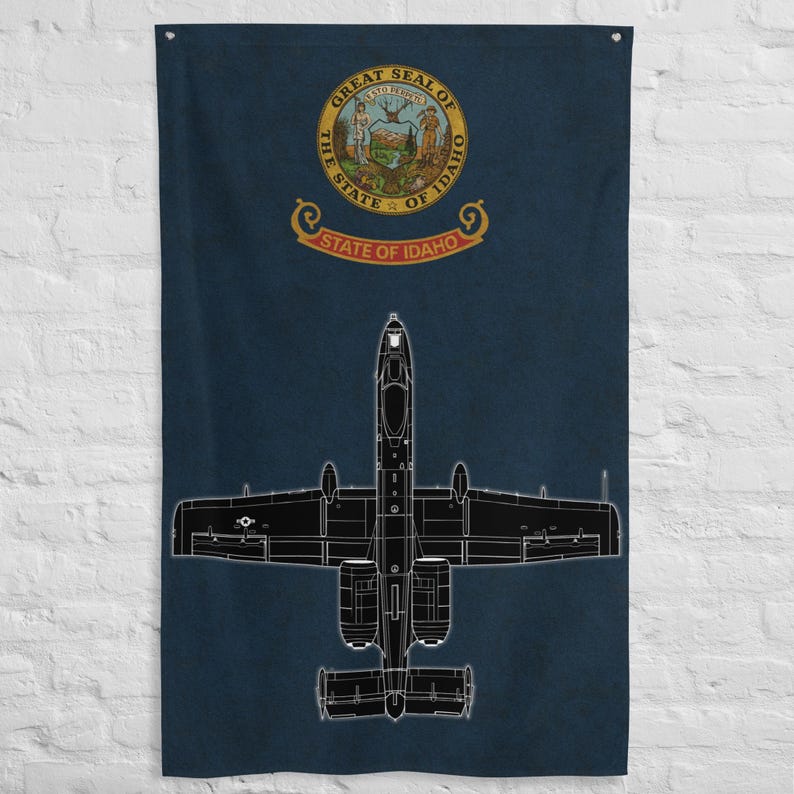 A-10 Warthog Idaho Flag