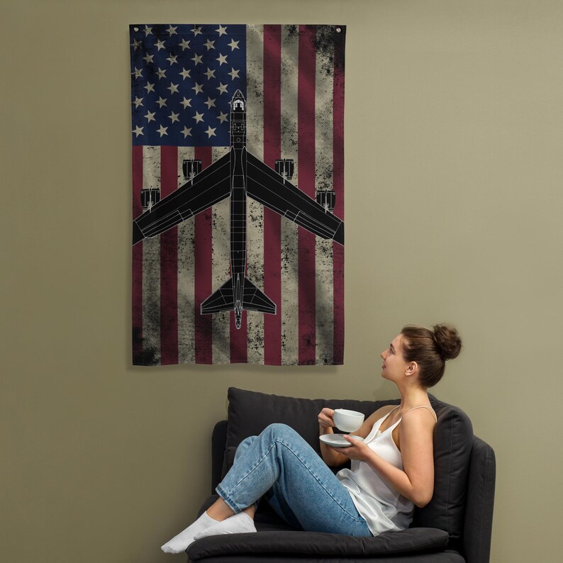 B-52J Stratofortress Flag