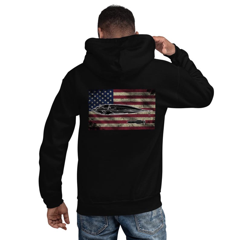 B-2 Dropping GBU-57 509th BG Unisex Hoodie