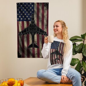 EA-6B Prowler Aircraft Flag