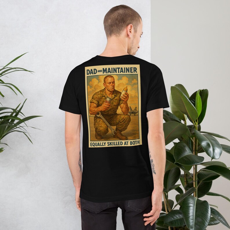 Dad and Maintainer Baby Bottle T-shirt