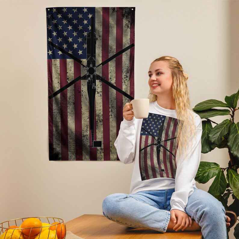 SK-64 Skycrane Helicopter (Basic Flag)