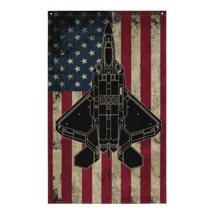 F-22 Raptor U.S. Flag
