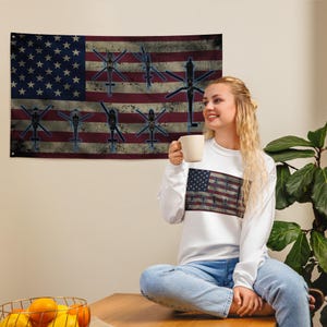 Helicopter Fleet Wall Flag