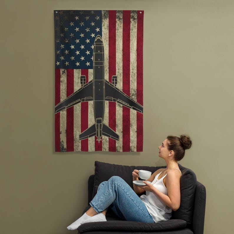 KC-10 Extender U.S. Flag