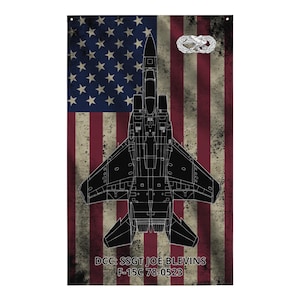 F-15 A/C Eagle Custom Flag