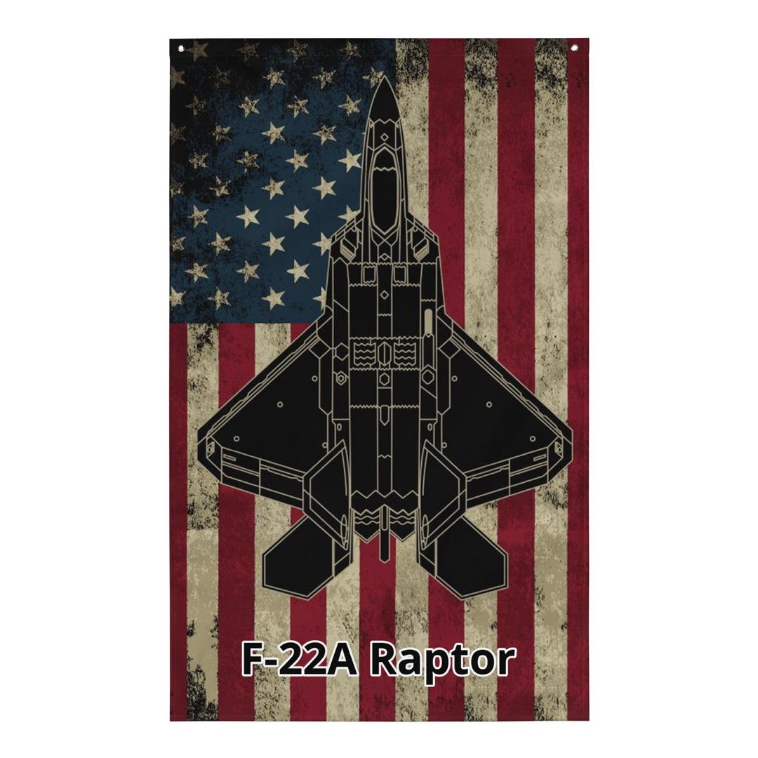 F-22A Raptor Flag - Etsy