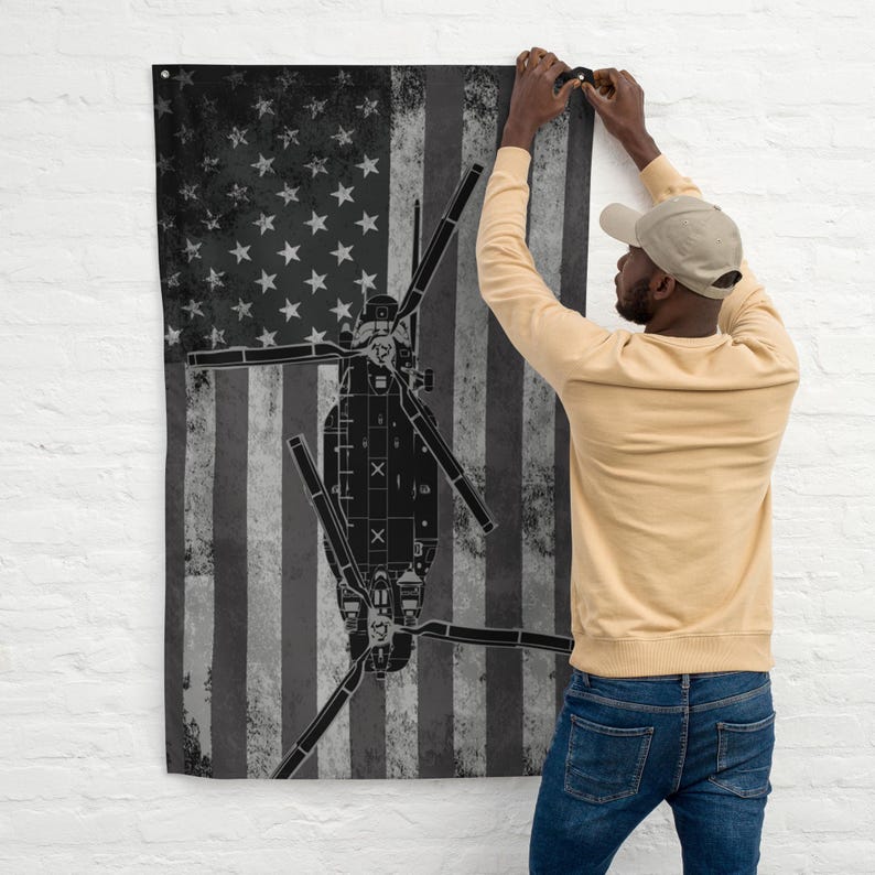 MH-47 Chinook Flag (Shadow)