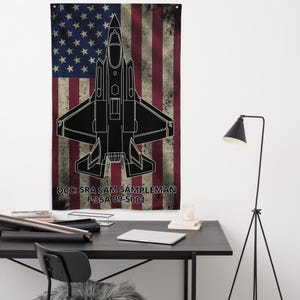 F-35 Lightning II Customized Flag