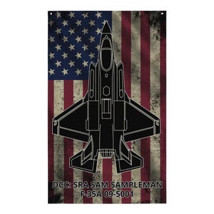 F-35 Lightning II Customized Flag