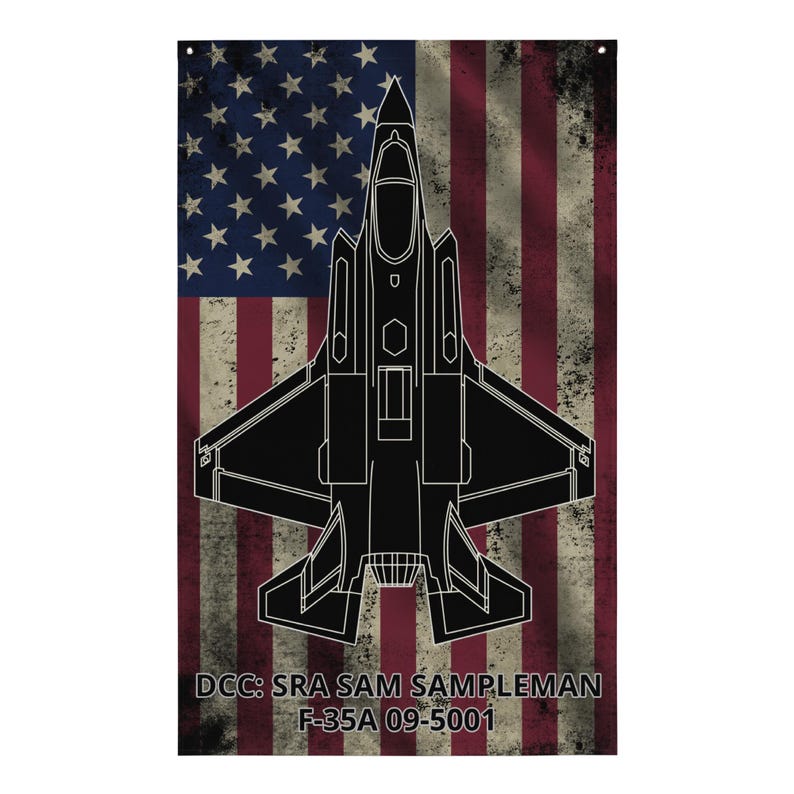 F-35 Lightning II Customized Flag