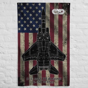 F-15 A/C Eagle Custom Flag