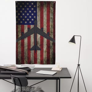 B-52 Aircraft Flag (Vertical)
