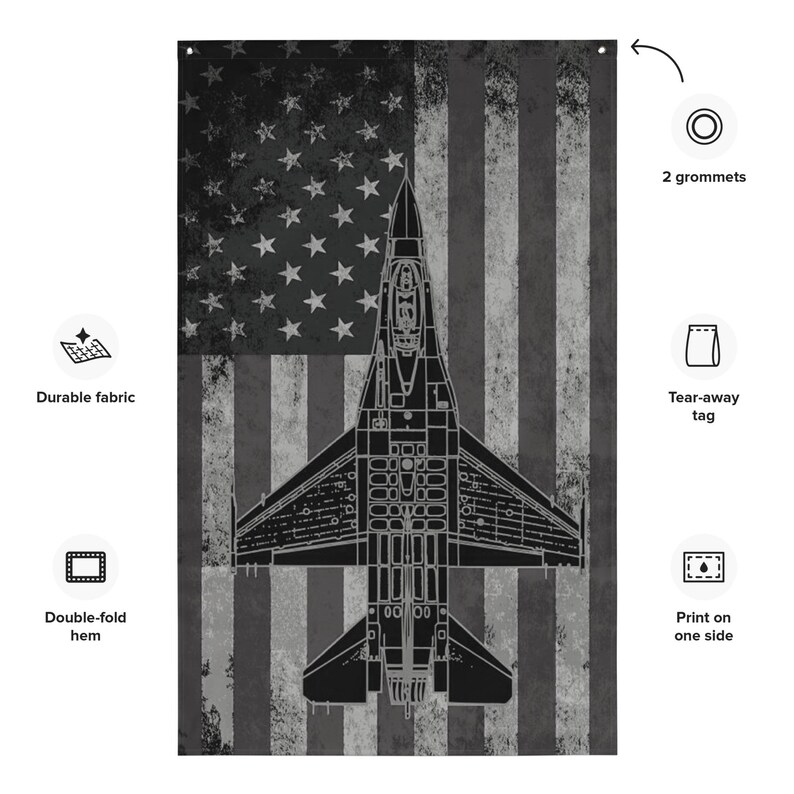 F-16 Fighting Falcon Flag (Shadow)