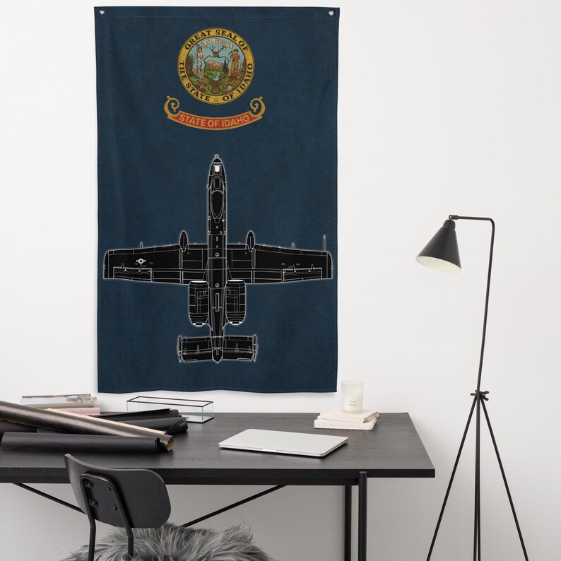 A-10 Warthog Idaho Flag