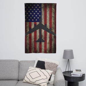 B-52 Aircraft Flag (Vertical)