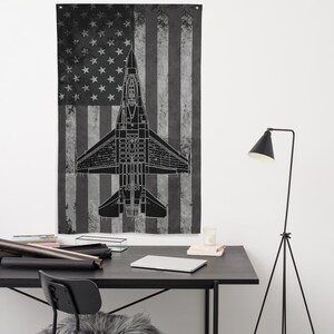 F-16 Fighting Falcon Flag (Shadow)