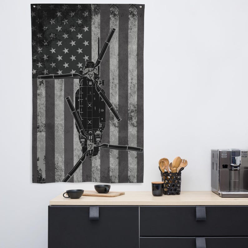 MH-47 Chinook Flag (Shadow)
