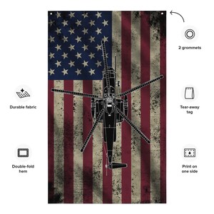 HH-3 Jolly Green Giant Helicopter Flag